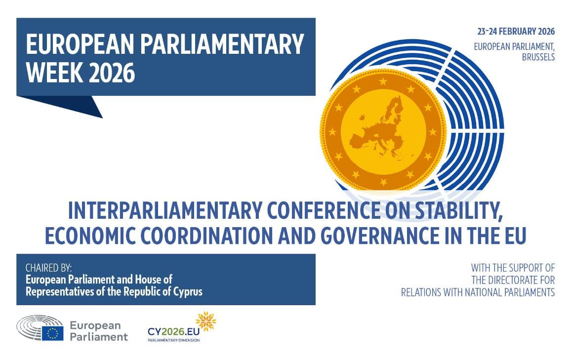 European Parliamentary Week 2026 poster