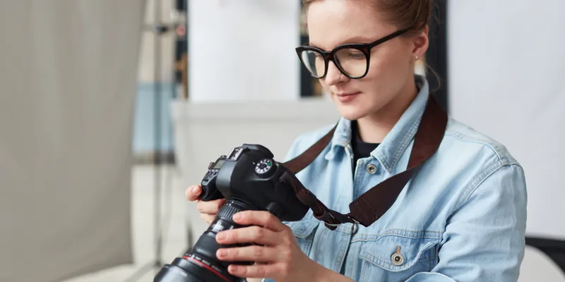 Self-employed photographer