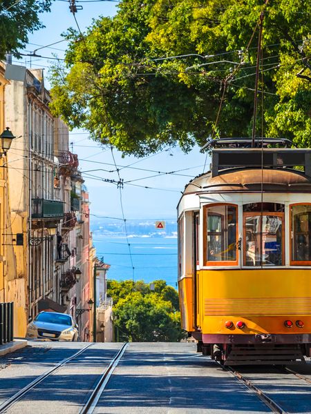 View of Lisbon, the capital of Portugal.