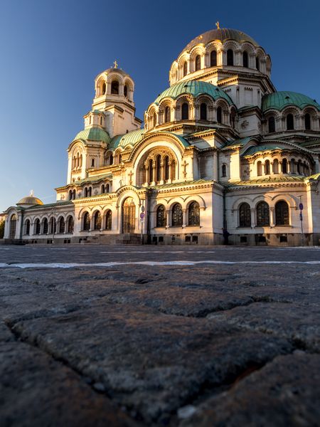 View of Sofia capital city of Bulgaria