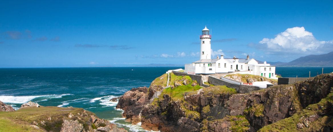 View of Fanad Lighthouse Donegal Ireland